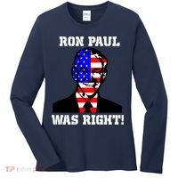 Ron Paul Was Right Women's Long Sleeve Shirt thumb 0