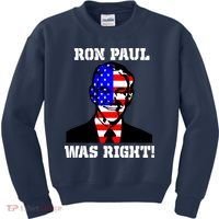 Ron Paul Was Right Kids Sweatshirt thumb 0