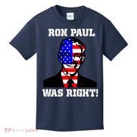 Ron Paul Was Right Kids T-Shirt thumb 0