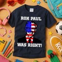 Ron Paul Was Right Kids T-Shirt thumb 3