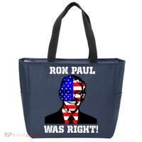 Ron Paul Was Right Tote Bag thumb 0