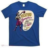 Rockford Peaches Women Professional Baseball Team T-Shirt thumb 0