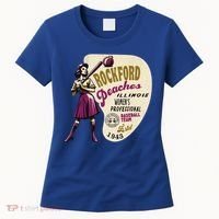 Rockford Peaches Women Professional Baseball Team Women's T-Shirt thumb 0