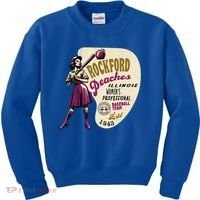 Rockford Peaches Women Professional Baseball Team Kids Sweatshirt thumb 0