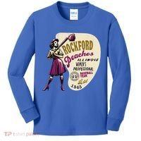 Rockford Peaches Women Professional Baseball Team Kids Long Sleeve Shirt thumb 0
