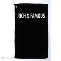 Rising Phoenix Xrp Cryptocurrency Golf Towel thumb 0