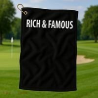 Rising Phoenix Xrp Cryptocurrency Golf Towel thumb 1