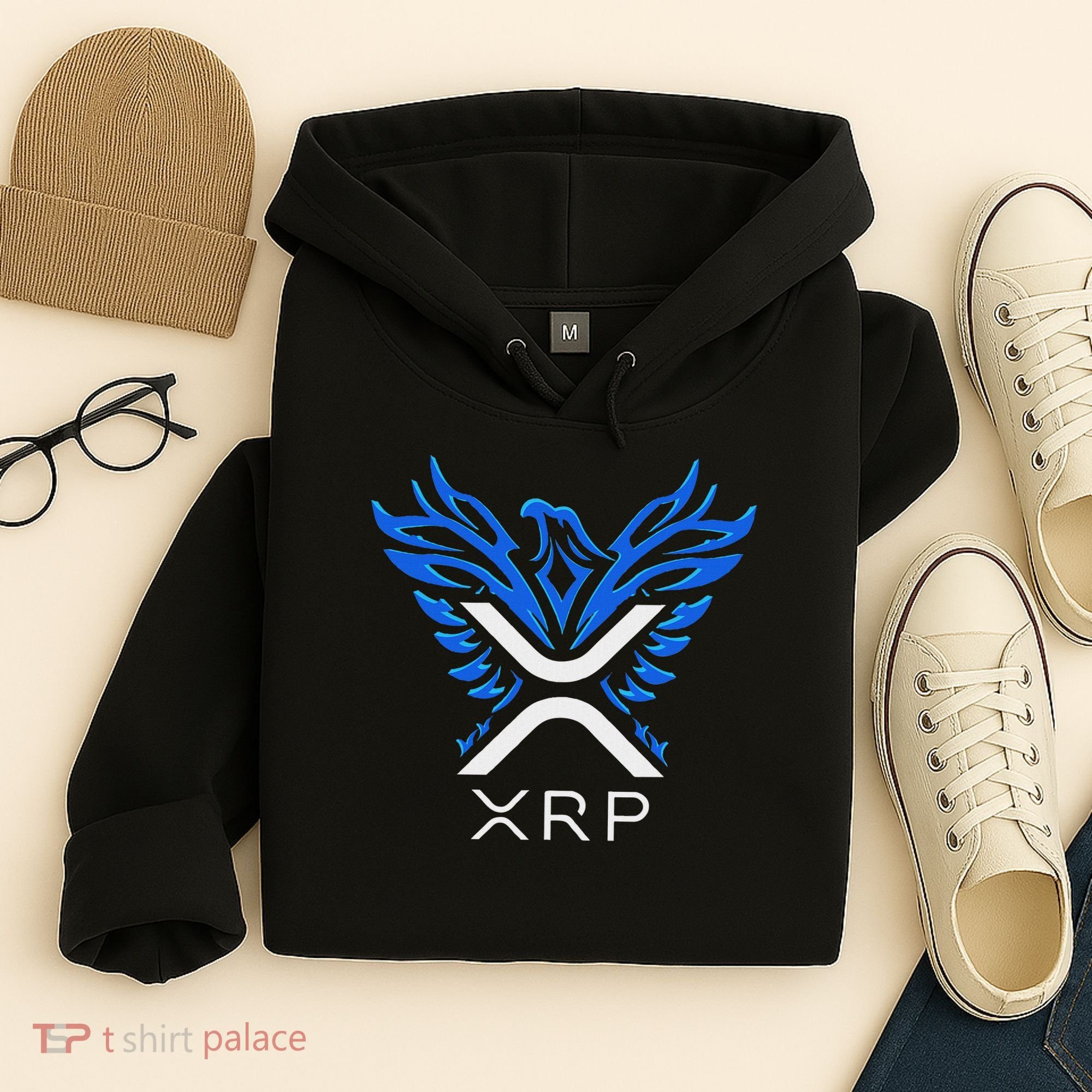 Rising Phoenix Xrp Cryptocurrency Hoodie