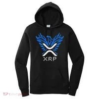 Rising Phoenix Xrp Cryptocurrency Women's Hoodie thumb 0