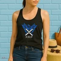 Rising Phoenix Xrp Cryptocurrency Women's Tank Top thumb 2