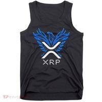 Rising Phoenix Xrp Cryptocurrency Tank Top thumb 0