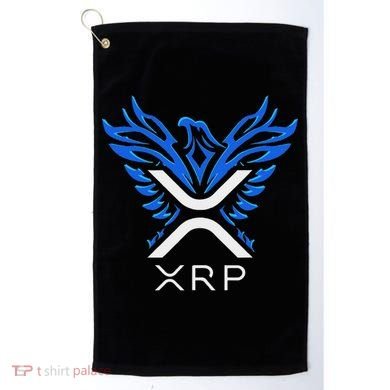 Rising Phoenix Xrp Cryptocurrency Golf Towel