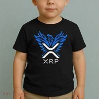 Rising Phoenix Xrp Cryptocurrency Toddler T-Shirt thumb 2
