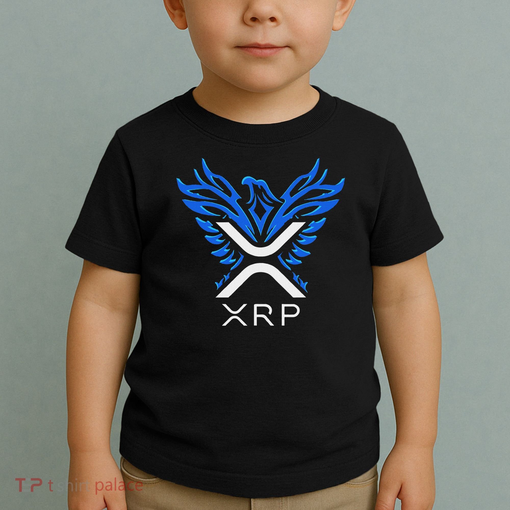 Rising Phoenix Xrp Cryptocurrency Toddler T-Shirt