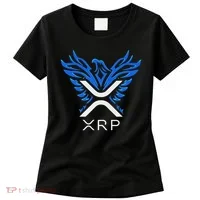Rising Phoenix Xrp Cryptocurrency Women's T-Shirt thumb 0
