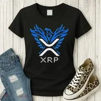 Rising Phoenix Xrp Cryptocurrency Women's T-Shirt thumb 3