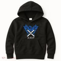Rising Phoenix Xrp Cryptocurrency Kids Hoodie thumb 0
