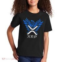 Rising Phoenix Xrp Cryptocurrency Kids T-Shirt thumb 2