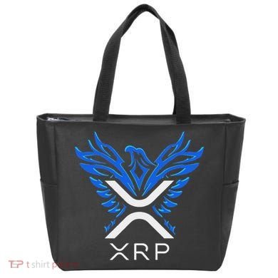 Rising Phoenix Xrp Cryptocurrency Tote Bag