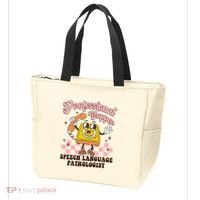 Retro Professional Yapper Speech Language Pathologist Slp Tote Bag thumb 3