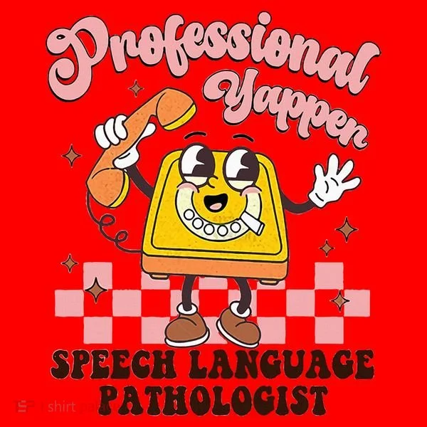 Retro Professional Yapper Speech Language Pathologist Slp Santa Hat