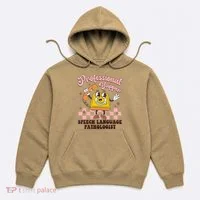 Retro Professional Yapper Speech Language Pathologist Slp Hoodie thumb 0