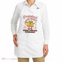 Retro Professional Yapper Speech Language Pathologist Slp Apron thumb 2