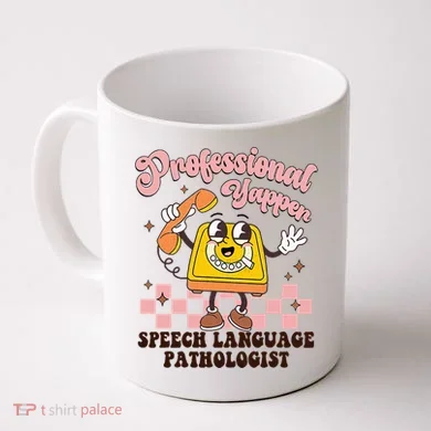 Retro Professional Yapper Speech Language Pathologist Slp Coffee Mug
