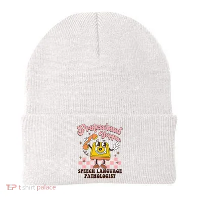 Retro Professional Yapper Speech Language Pathologist Slp Beanie