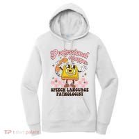 Retro Professional Yapper Speech Language Pathologist Slp Women's Hoodie thumb 0