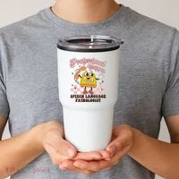 Retro Professional Yapper Speech Language Pathologist Slp Tumbler thumb 2