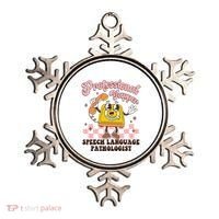 Retro Professional Yapper Speech Language Pathologist Slp Ornament thumb 0