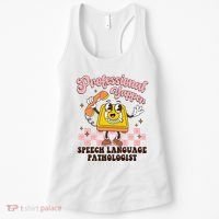 Retro Professional Yapper Speech Language Pathologist Slp Women's Tank Top thumb 0
