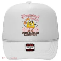 Retro Professional Yapper Speech Language Pathologist Slp Hat thumb 0