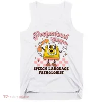 Retro Professional Yapper Speech Language Pathologist Slp Tank Top thumb 0