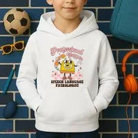 Retro Professional Yapper Speech Language Pathologist Slp Kids Hoodie thumb 2
