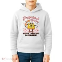 Retro Professional Yapper Speech Language Pathologist Slp Kids Hoodie thumb 4