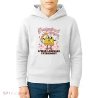 Retro Professional Yapper Speech Language Pathologist Slp Kids Hoodie thumb 4