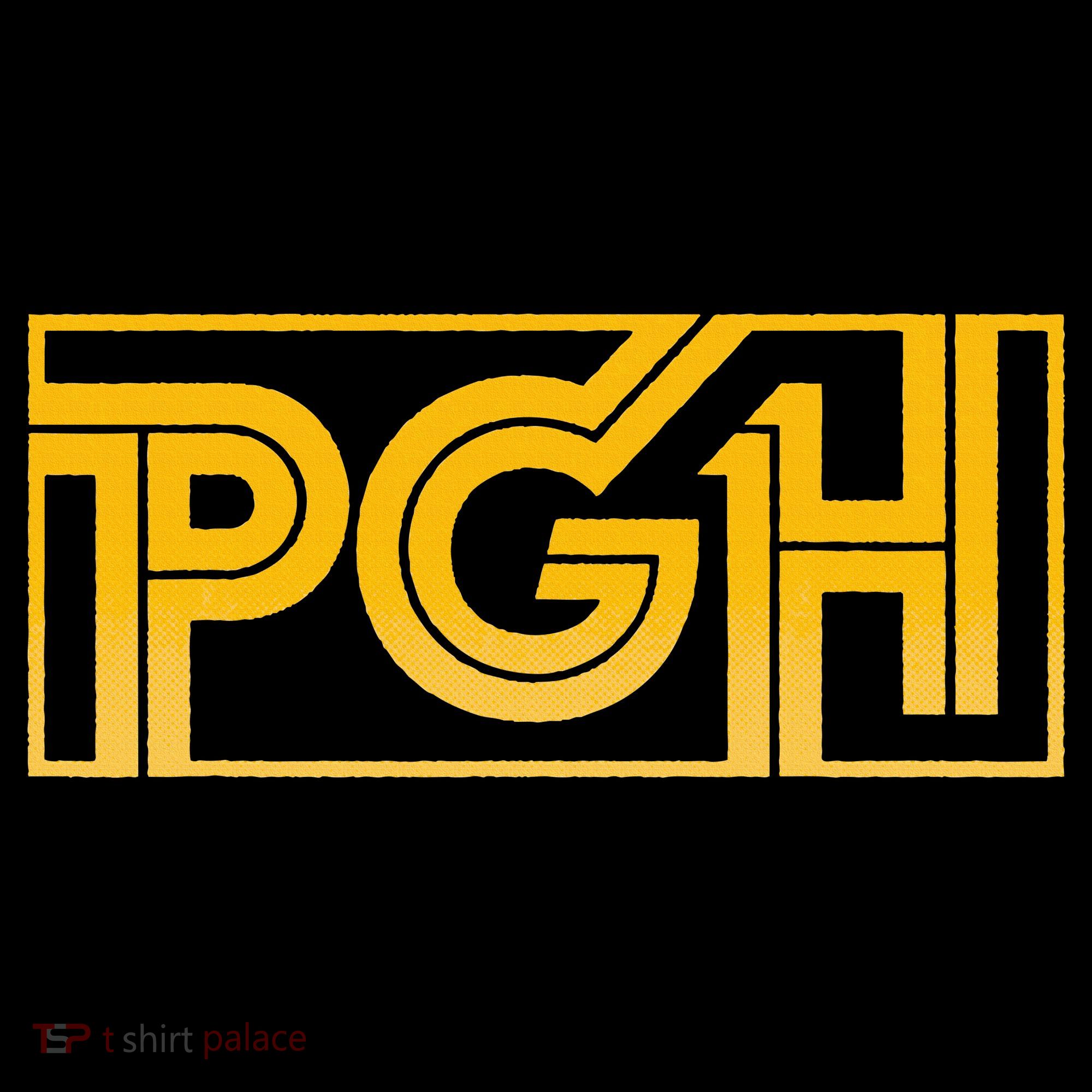 Retro Pgh Yellow Pittsburgh Box Logo Backpack