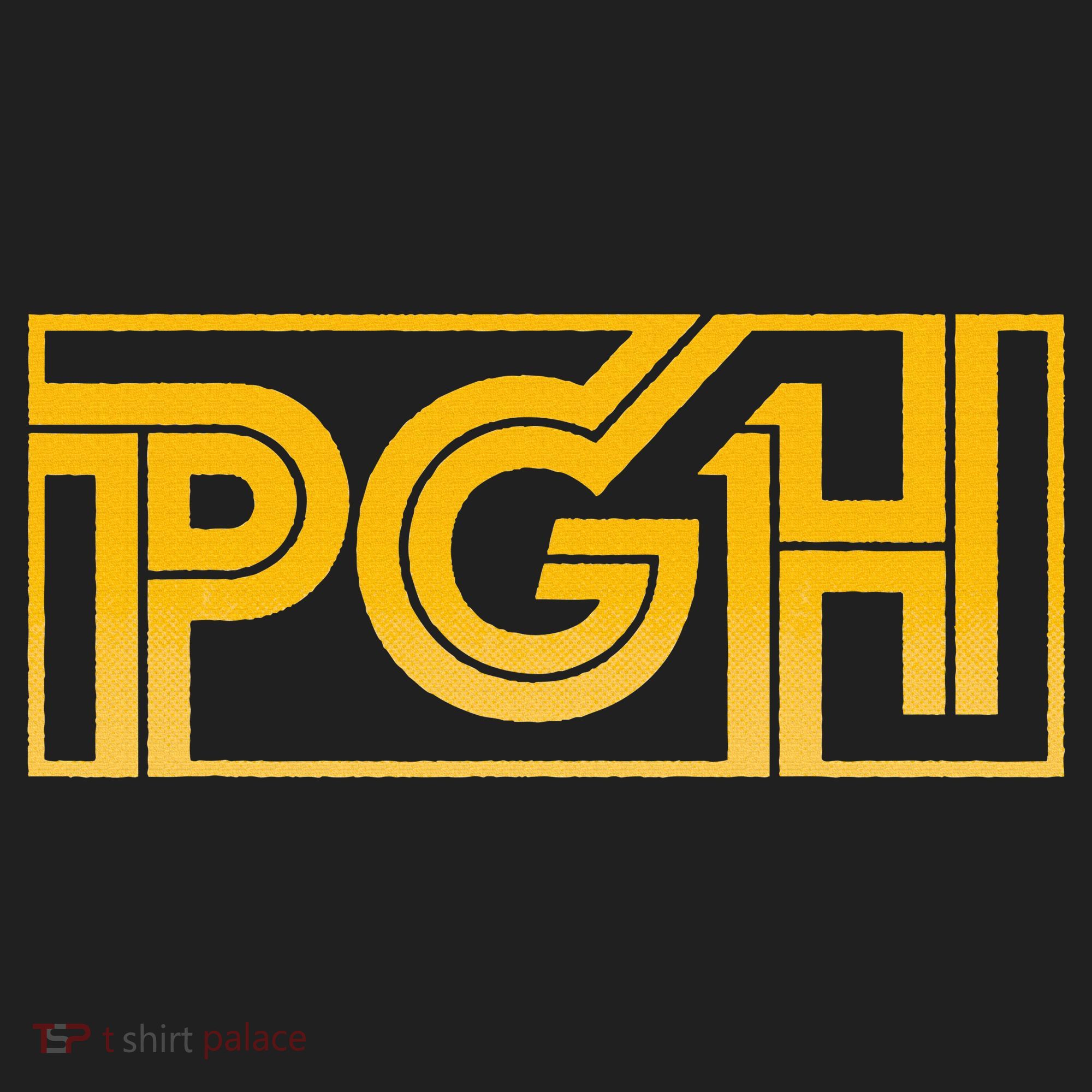 Retro Pgh Yellow Pittsburgh Box Logo Hat