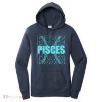 Retro Pisces Zodiac Symbol Women's Hoodie thumb 0