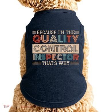 Retro Quality Control Design For Quality Control Inspectors Doggie Tank