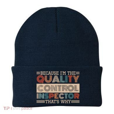 Retro Quality Control Design For Quality Control Inspectors Beanie