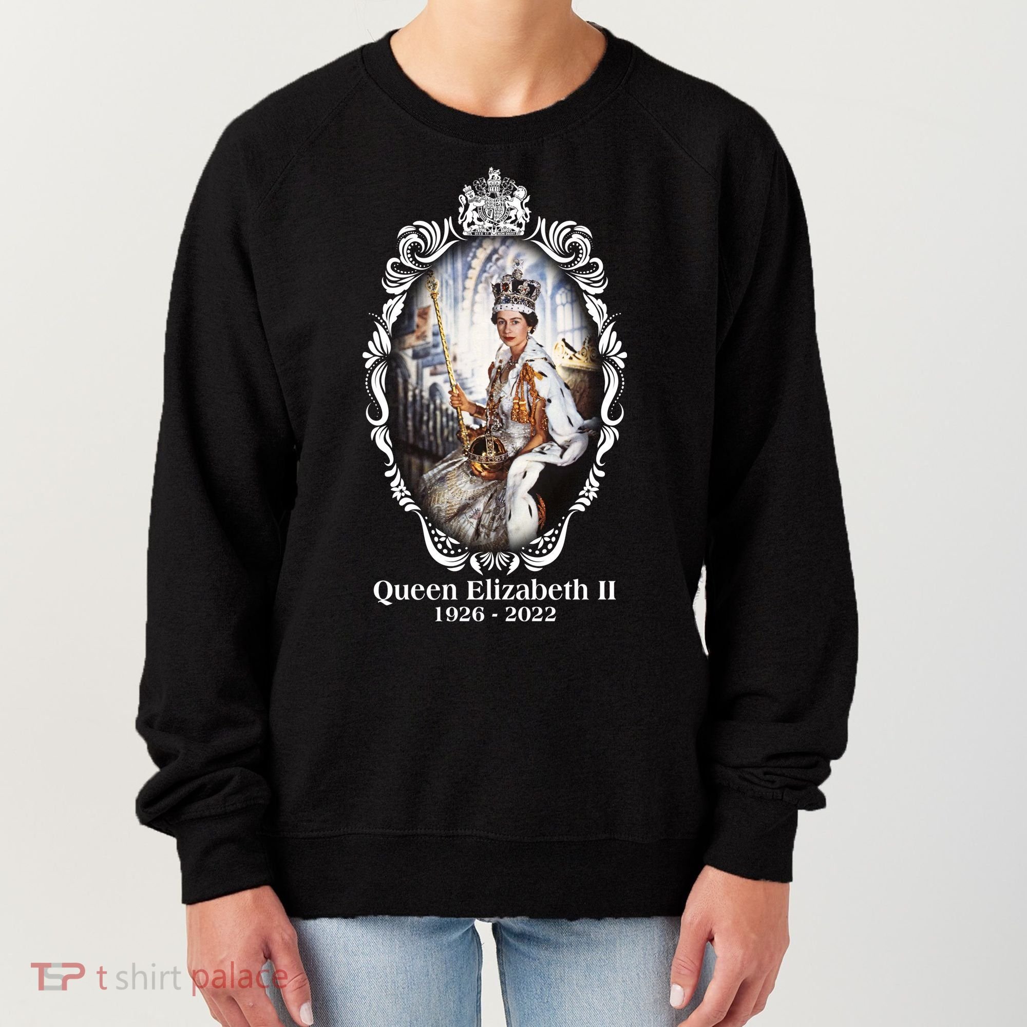 RIP Queen Elizabeth II 1926 2022 Women's Sweatshirt
