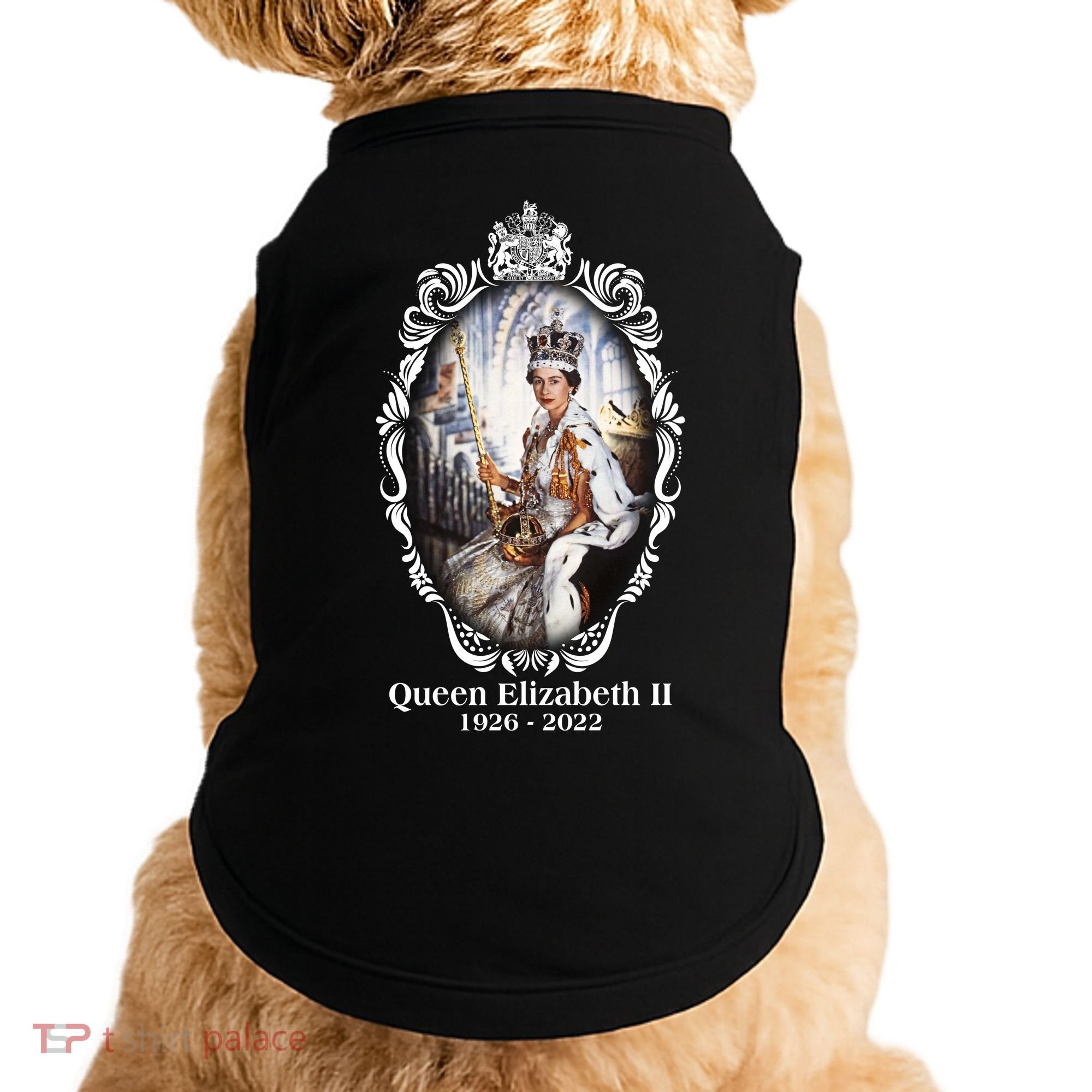 RIP Queen Elizabeth II 1926 2022 Doggie Tank