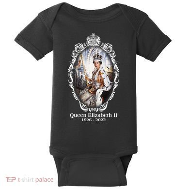 RIP Queen Elizabeth II 1926 2022 Baby Bodysuit