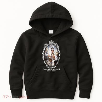 RIP Queen Elizabeth II 1926 2022 Kids Hoodie