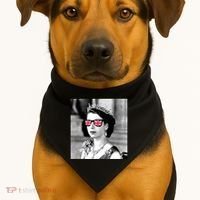 RIP Queen Elizabeth British Flag Sunglasses USA-Made Doggie Bandana thumb 1