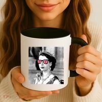 RIP Queen Elizabeth British Flag Sunglasses Coffee Mug thumb 3