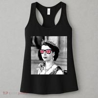 RIP Queen Elizabeth British Flag Sunglasses Women's Tank Top thumb 3